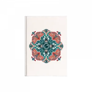 Evil Eye Pattern Kanvas Defter Ürün Görseli