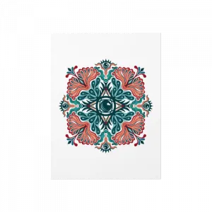 Evil Eye Pattern Poster Ürün Görseli