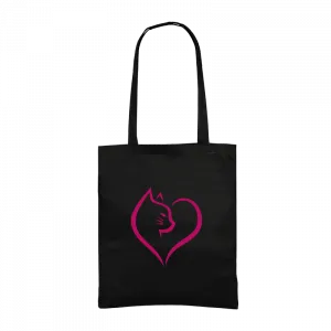 cat love Gabardin Çanta Ürün Görseli