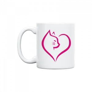 cat love Kupa Ürün Görseli