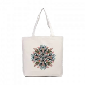 Totem Eye Bloom Kanvas Çanta Ürün Görseli