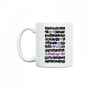 Antik Neon Yazıt Kupa Ürün Görseli