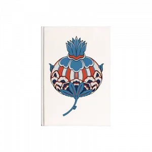 Osmanlı Nar Çinisi Kanvas Defter Ürün Görseli