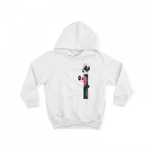 Ağaçların Arasında Kuzey Işıkları Çocuk Hoodie Ürün Görseli