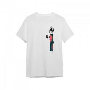 Ağaçların Arasında Kuzey Işıkları Oversize Tshirt Ürün Görseli