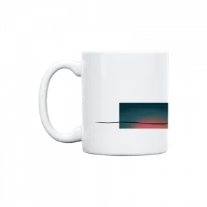 Ağaçların Arasında Kuzey Işıkları Kupa Ürün Görseli