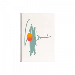 80'ler Retro Gün Doğumu Kanvas Defter Ürün Görseli