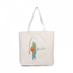 80'ler Retro Gün Doğumu Kanvas Çanta Ürün Görseli