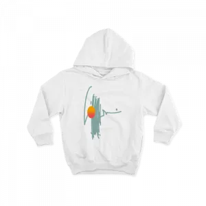 80'ler Retro Gün Doğumu Çocuk Hoodie Ürün Görseli