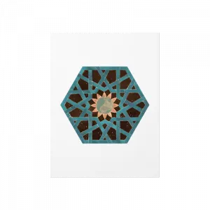 Selçuklu Çinisi Poster Ürün Görseli