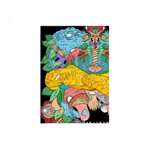 The Mayhem!  Kanvas Defter Ürün Görseli