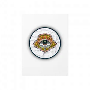 Eye Totem On Paper Poster Ürün Görseli