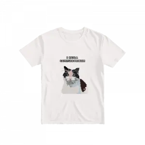 I Have a Cattitude Problem Basic Tshirt Ürün Görseli