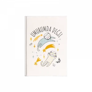 Umurumda Değil Kanvas Defter Ürün Görseli