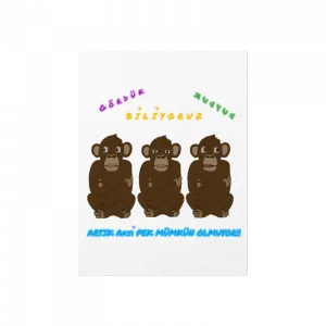 Uç maymun Poster Ürün Görseli