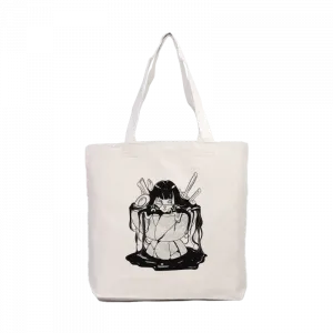 Sushi kızı Kanvas Çanta Ürün Görseli