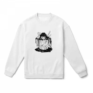 Sushi kızı Oversize Sweatshirt Ürün Görseli