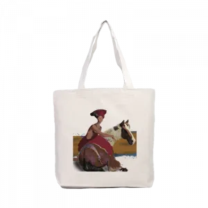 Kör nokta Kanvas Çanta Ürün Görseli