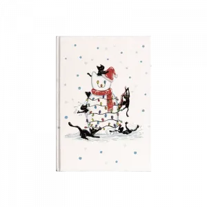 Happy Purring New Year Kanvas Defter Ürün Görseli