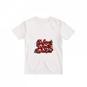 Warm Winter Wishes Basic Tshirt Ürün Görseli