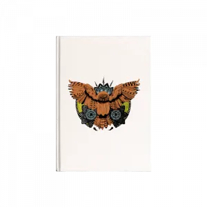 Owl 1 Kanvas Defter Ürün Görseli