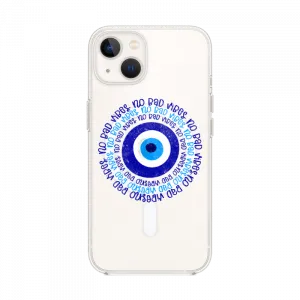 No Bad Vibes Nazarlık iPhone MagSafe Kılıf Ürün Görseli