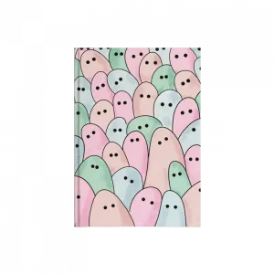 Ghost Attacks: Sevimli Hayaletler Kanvas Defter Ürün Görseli