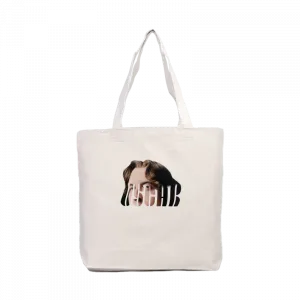 Oscar Wilde Tipografi Portresi Kanvas Çanta Ürün Görseli