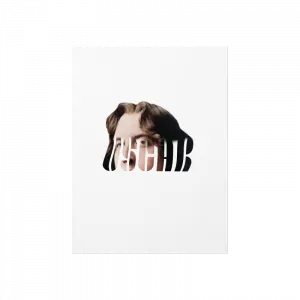 Oscar Wilde Tipografi Portresi Poster Ürün Görseli