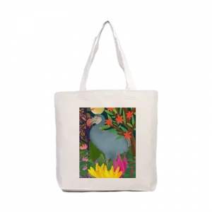 Ormanda Bir Dodo: Kaybolan Dünyanın Fantastik Yeniden Canlanışı Kanvas Çanta Ürün Görseli