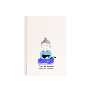 Bazen tek ihtiyacımız, sıcakcık bir sarılmadır Kanvas Defter Ürün Görseli