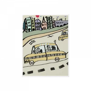 Hey Taxi Poster Ürün Görseli