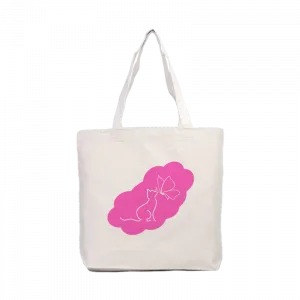 Pure love pink Kanvas Çanta Ürün Görseli