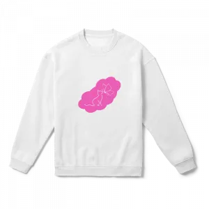 Pure love pink Oversize Sweatshirt Ürün Görseli