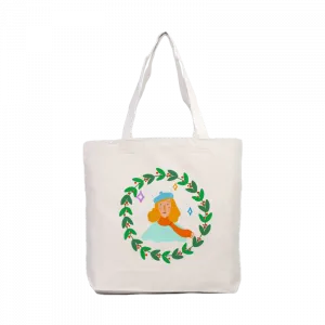 Winter girl Kanvas Çanta Ürün Görseli