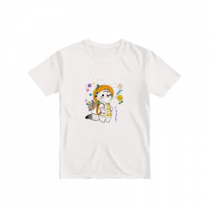 Ciceksever kuyruklu Basic Tshirt Ürün Görseli