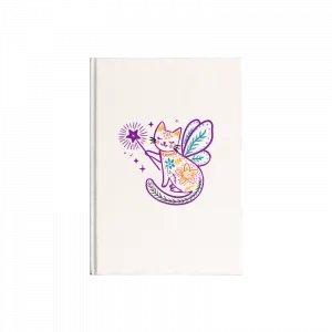 Peri kedi Kanvas Defter Ürün Görseli