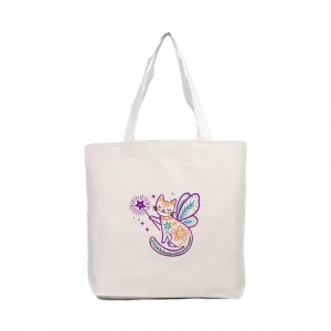 Peri kedi Kanvas Çanta Ürün Görseli