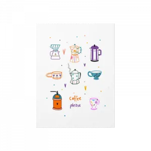 Coffee please Poster Ürün Görseli