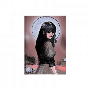 Mouse Lady Kanvas Defter Ürün Görseli