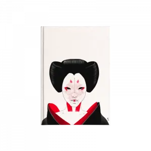 Cyborgeisha Kanvas Defter Ürün Görseli