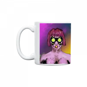 The Cyberpunkgirl portrait Kupa Ürün Görseli