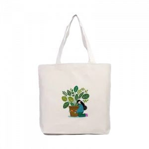 Plant lover Kanvas Çanta Ürün Görseli