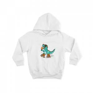 Patenli dinozor  Çocuk Hoodie Ürün Görseli