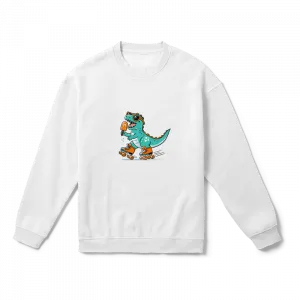 Patenli dinozor  Oversize Sweatshirt Ürün Görseli