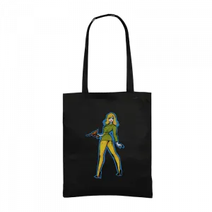 Space Girl 04 Gabardin Çanta Ürün Görseli