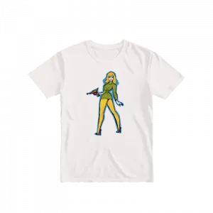 Space Girl 04 Basic Tshirt Ürün Görseli