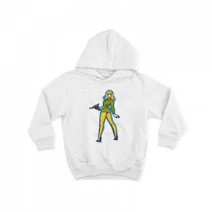 Space Girl 04 Çocuk Hoodie Ürün Görseli