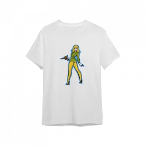 Space Girl 04 Oversize Tshirt  Ürün Görseli