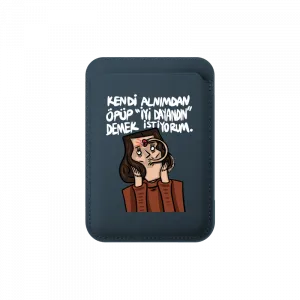 Kendi Alnımdan Öpüp MagSafe Cüzdan Ürün Görseli